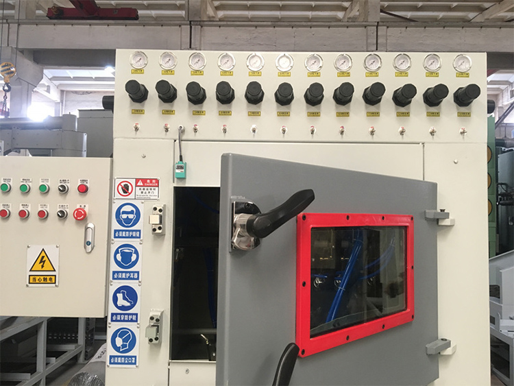 1 set Cables Automatic Sandblasting Machine Export to Vietnam